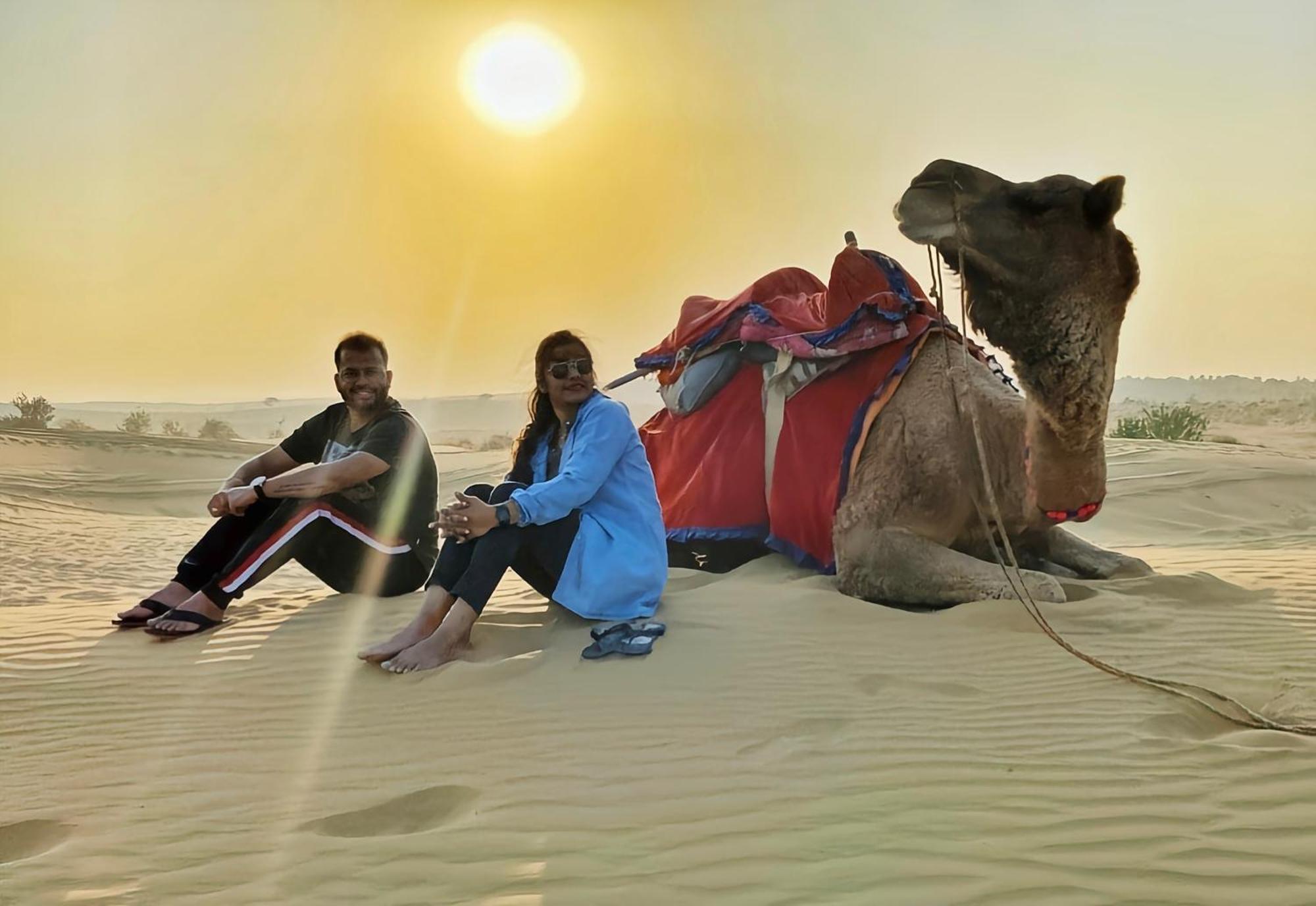 The Saffron Desert Camp Jaisalmer Exterior photo