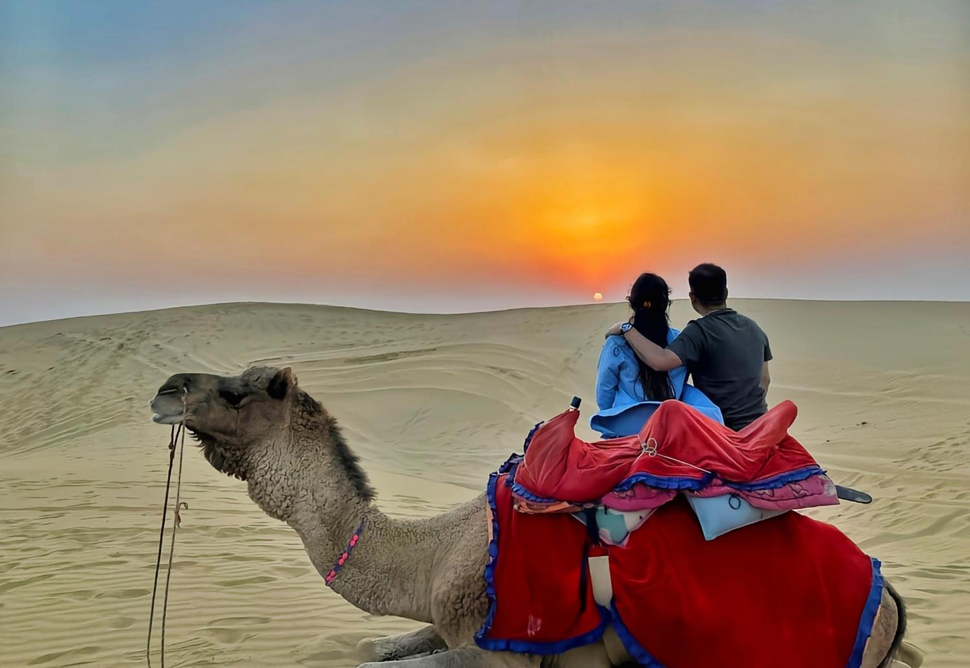 The Saffron Desert Camp Jaisalmer Exterior photo