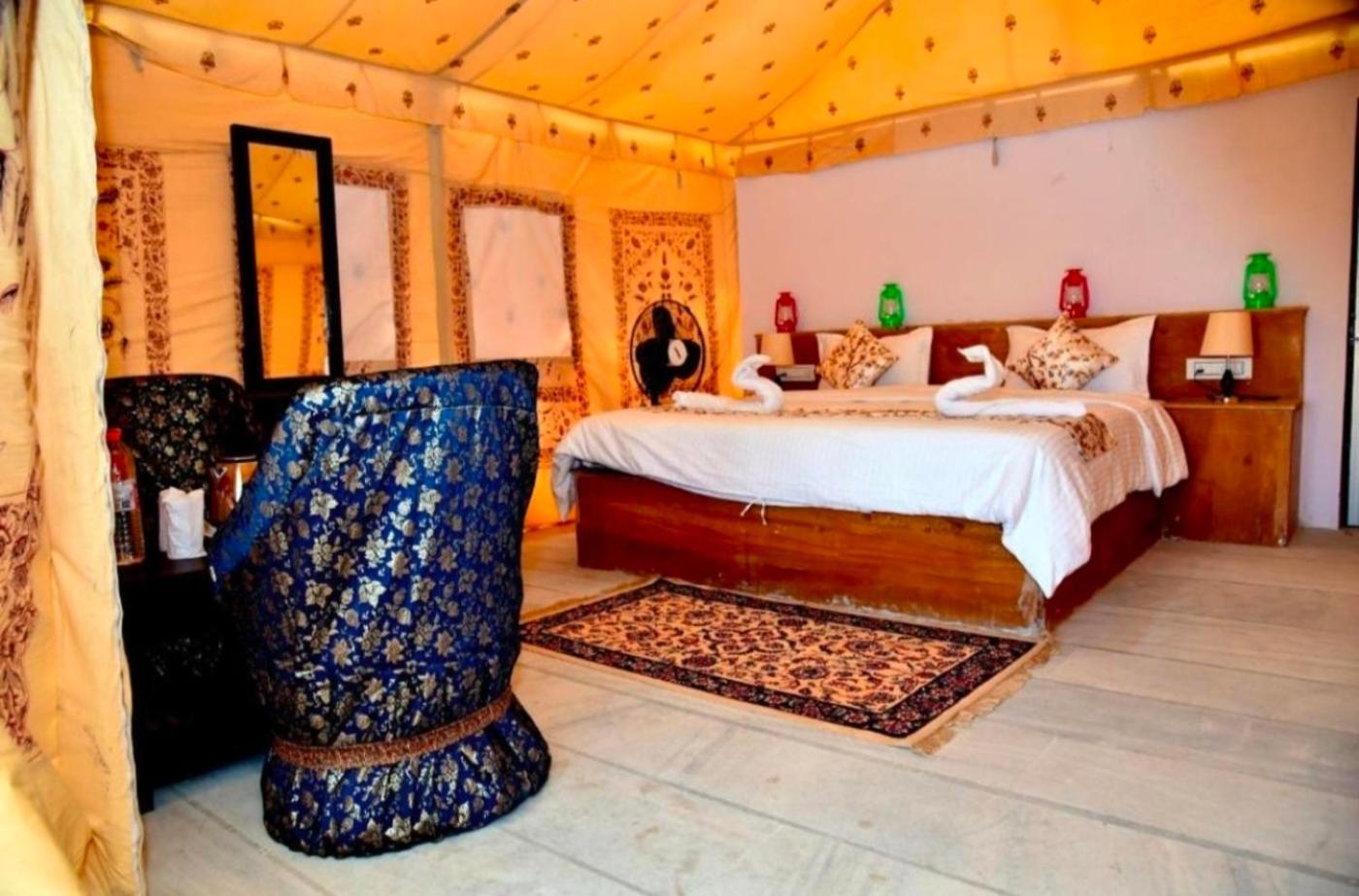 The Saffron Desert Camp Jaisalmer Exterior photo